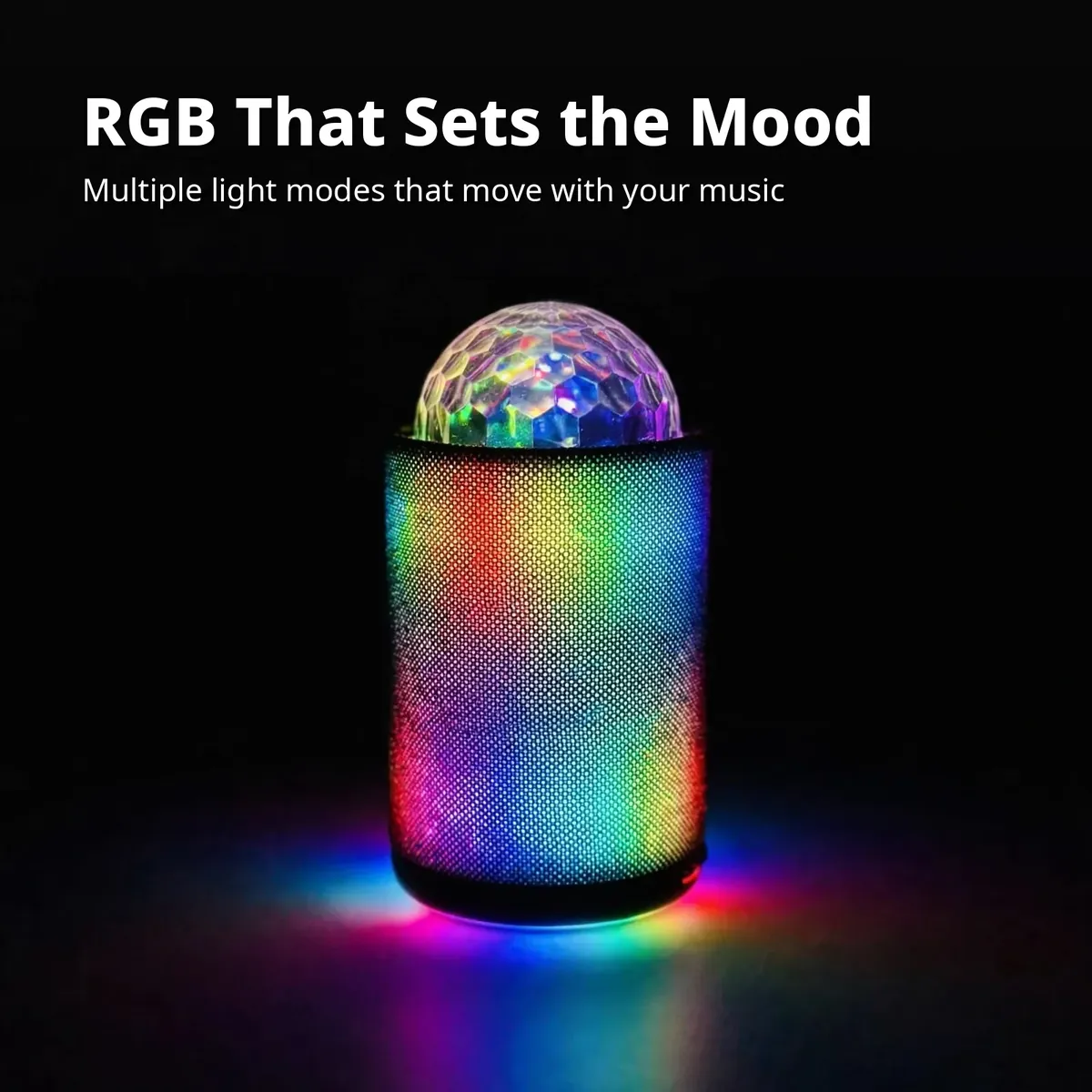 Joyroom JR-MS01 RGB card — RGB light modes that move with your music