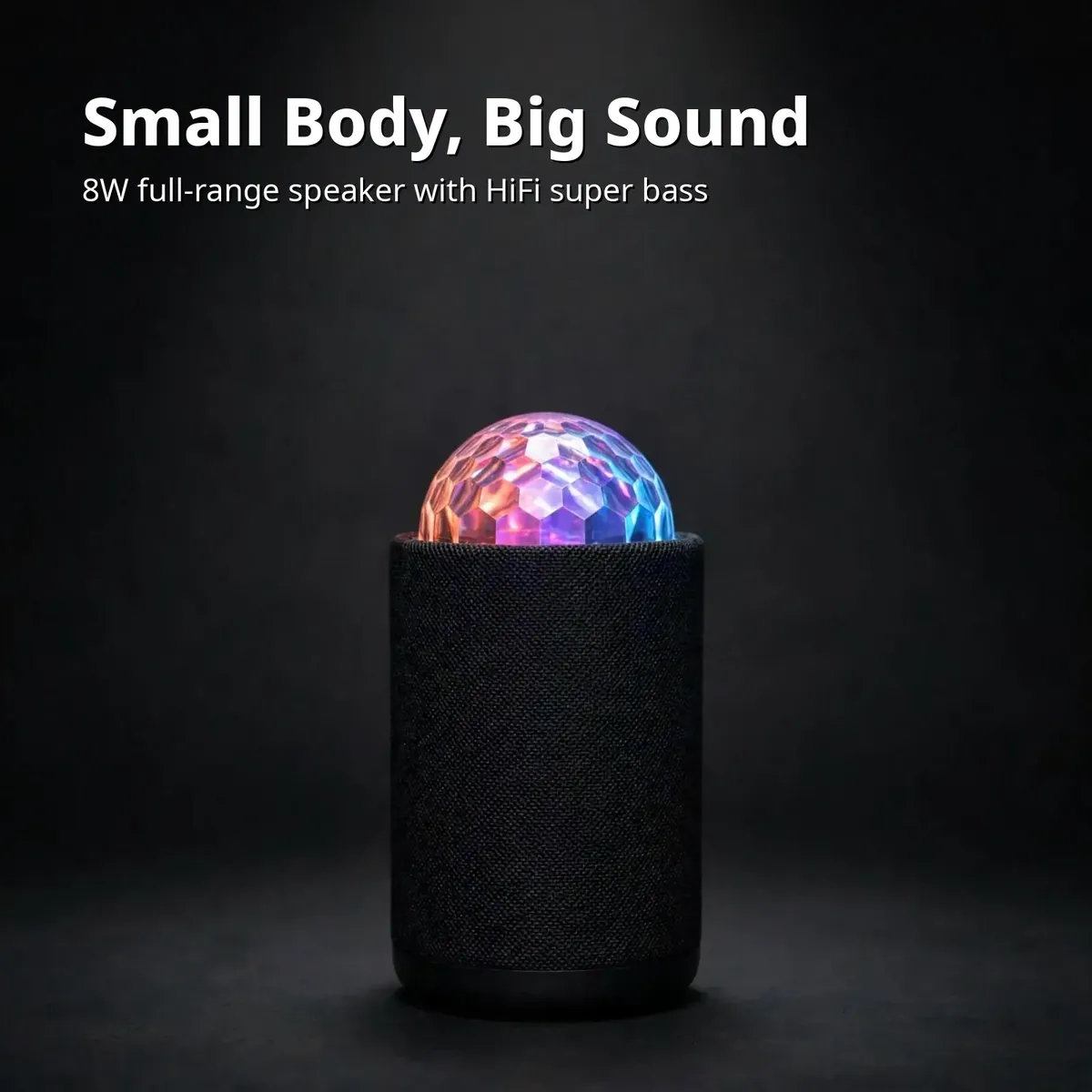 Joyroom JR-MS01 sound card — 8W full-range speaker with HiFi super bass