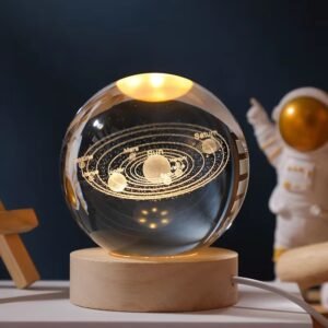 3D Crystal Ball - Solar System