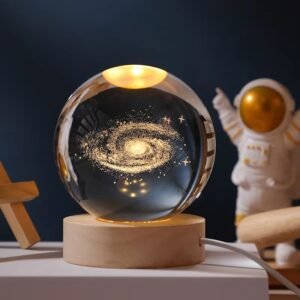 3D Crystal Ball - Galaxy