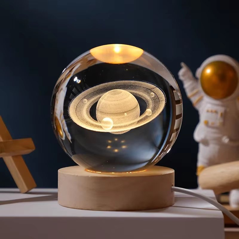 3D Crystal Ball – Saturn 3D Crystal Ball - Saturn