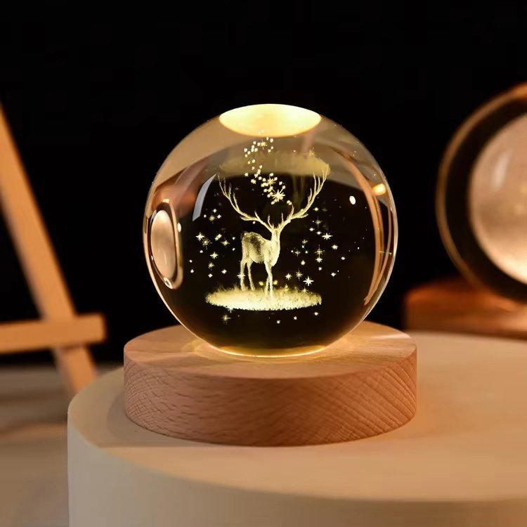 3D Crystal Ball – Deer 3D Crystal Ball - Deer