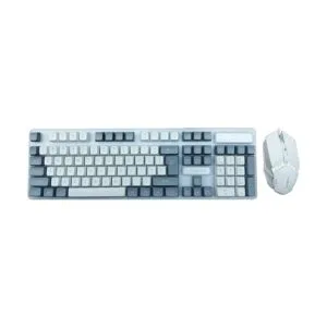 AULA F3061 Wired Keyboard & Mouse Combo (Grey White)
