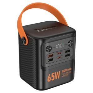 Hoco J152 Pro 80000mAh Power Bank | 65W PD Fast Charging | LED Lamp