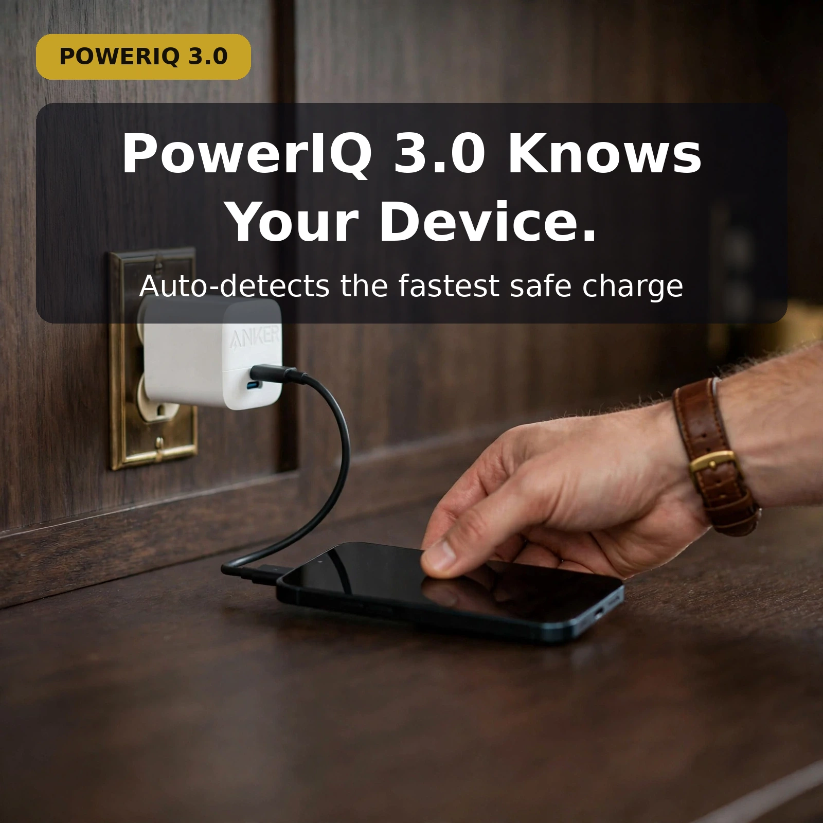 Anker 313 GaN 30W charger compact design