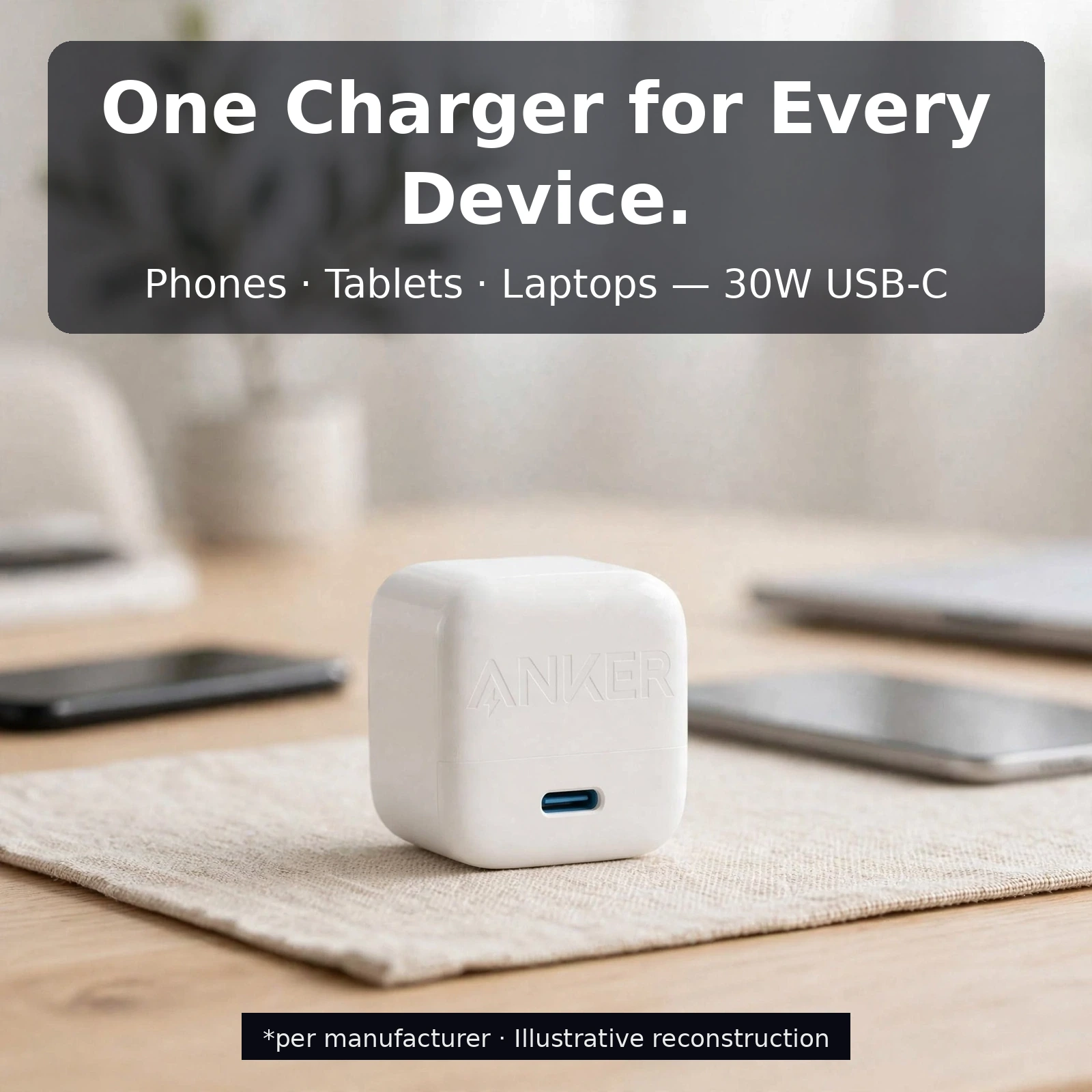 Anker 313 packaging and contents