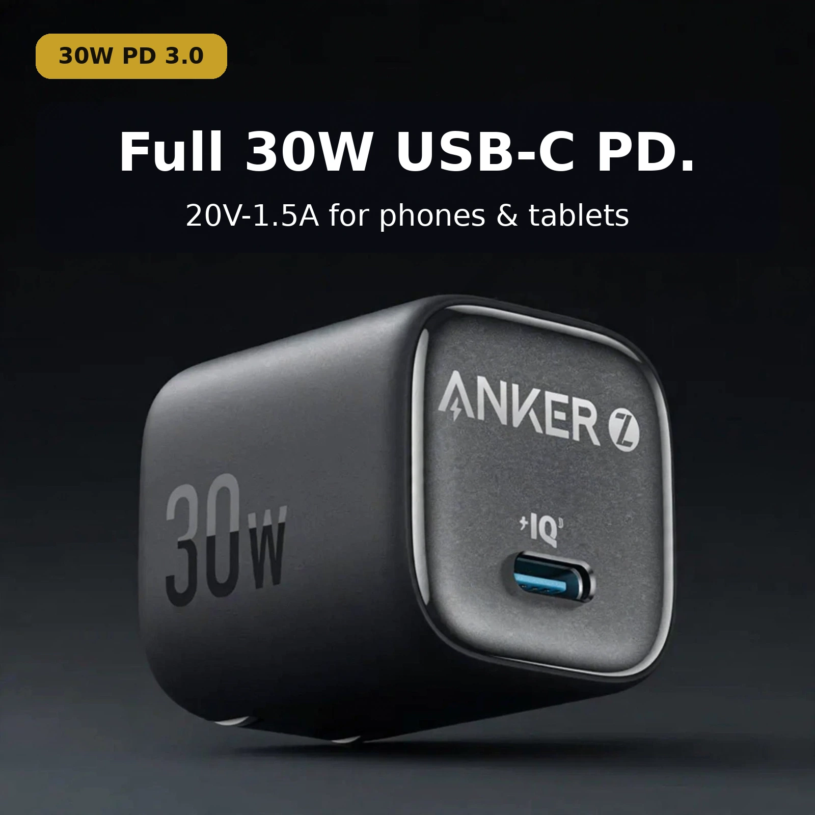 Anker Zolo 30W charger safety