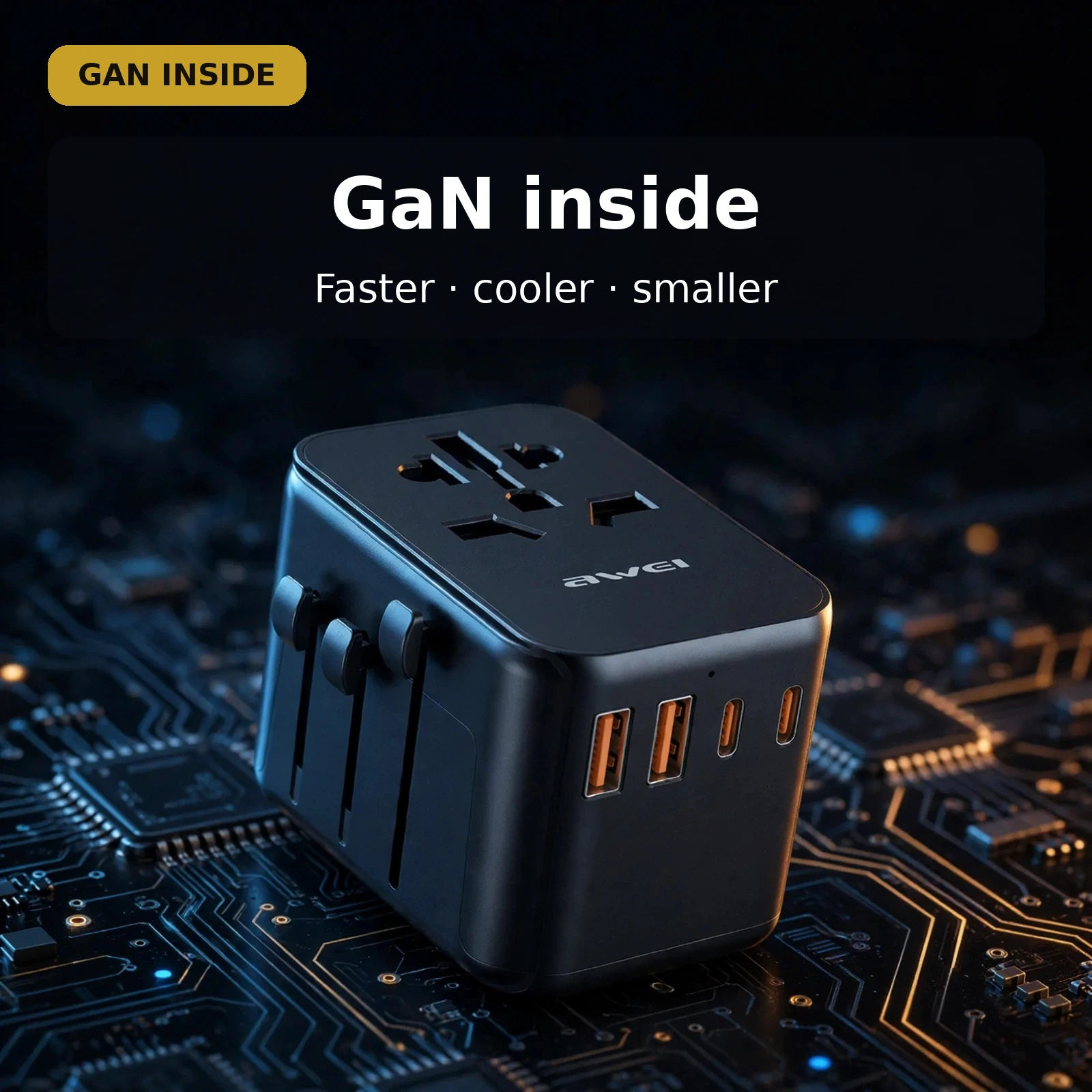 Awei C-39 travel adapter specifications