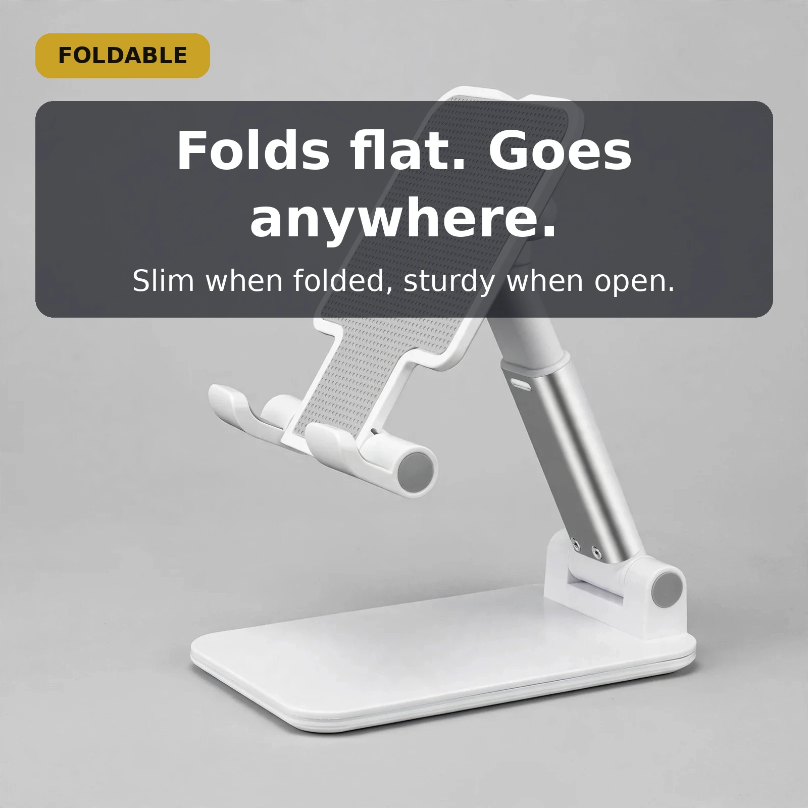 folding phone stand features
