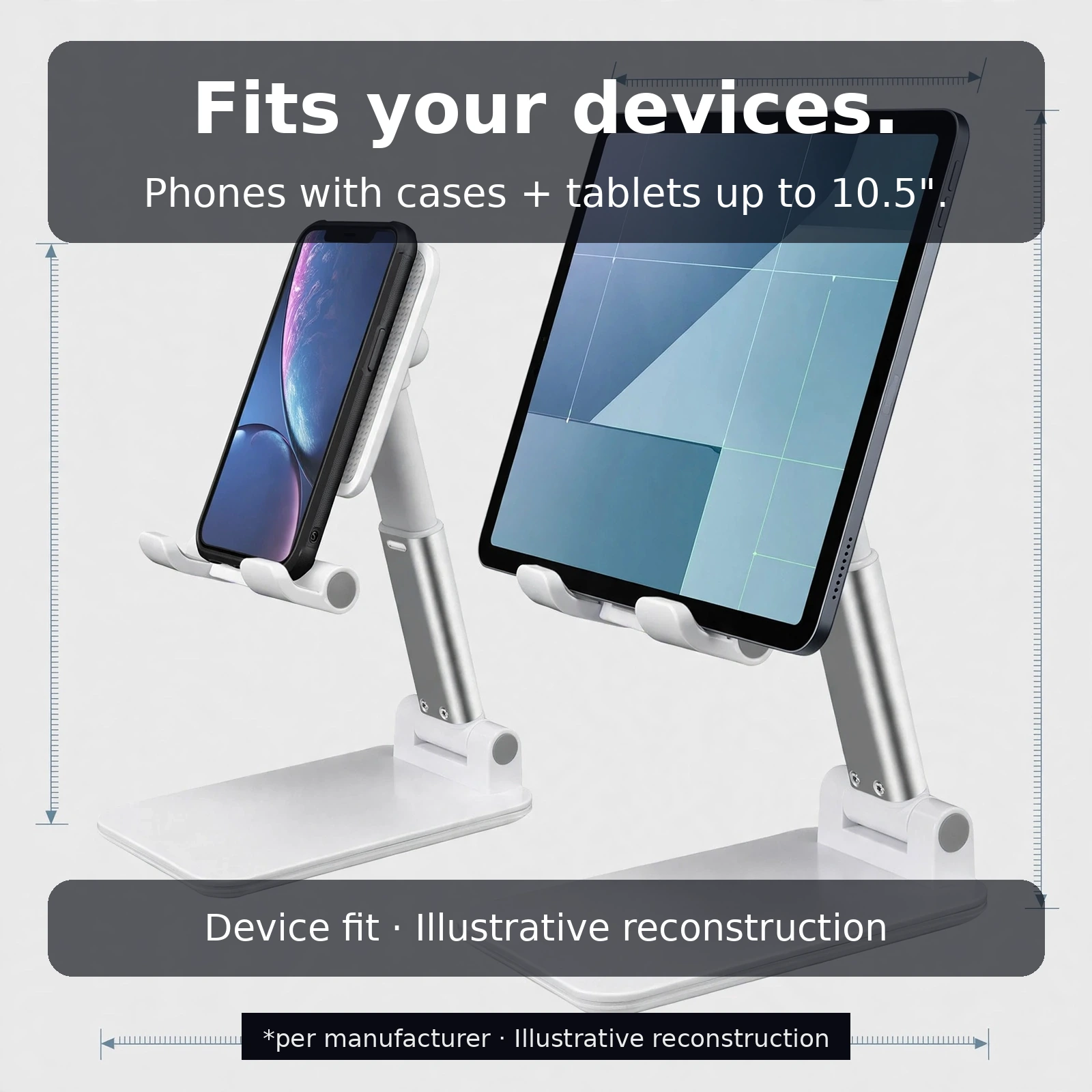 device compatibility of folding phone stand
