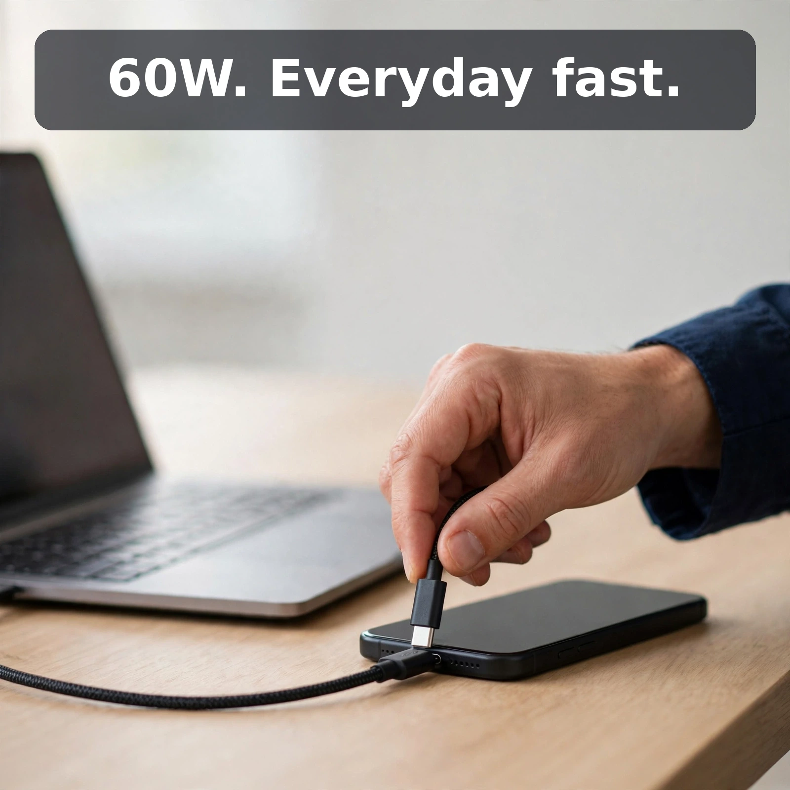 60W PD fast charging cable Bangladesh