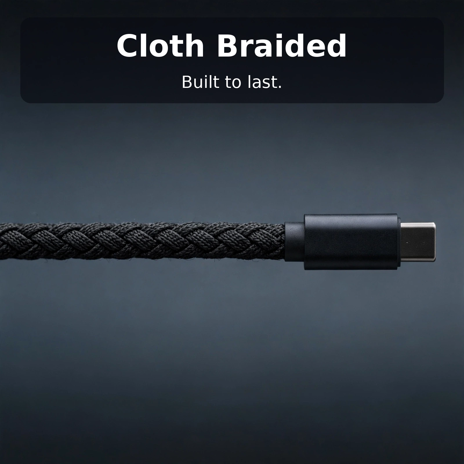 braided USB-C to USB-C data cable 1.5m Bangladesh cloth braid