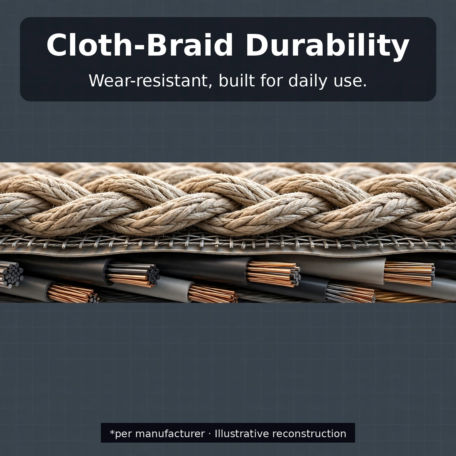GearUP CC6015 cable lifestyle