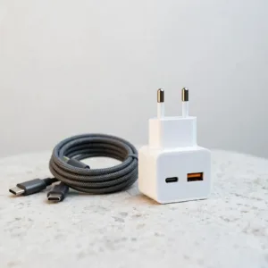 GearUP GP007 45W Fast PD Charger & GearUP CC6015 Type-C to C 60W PD cable Combo