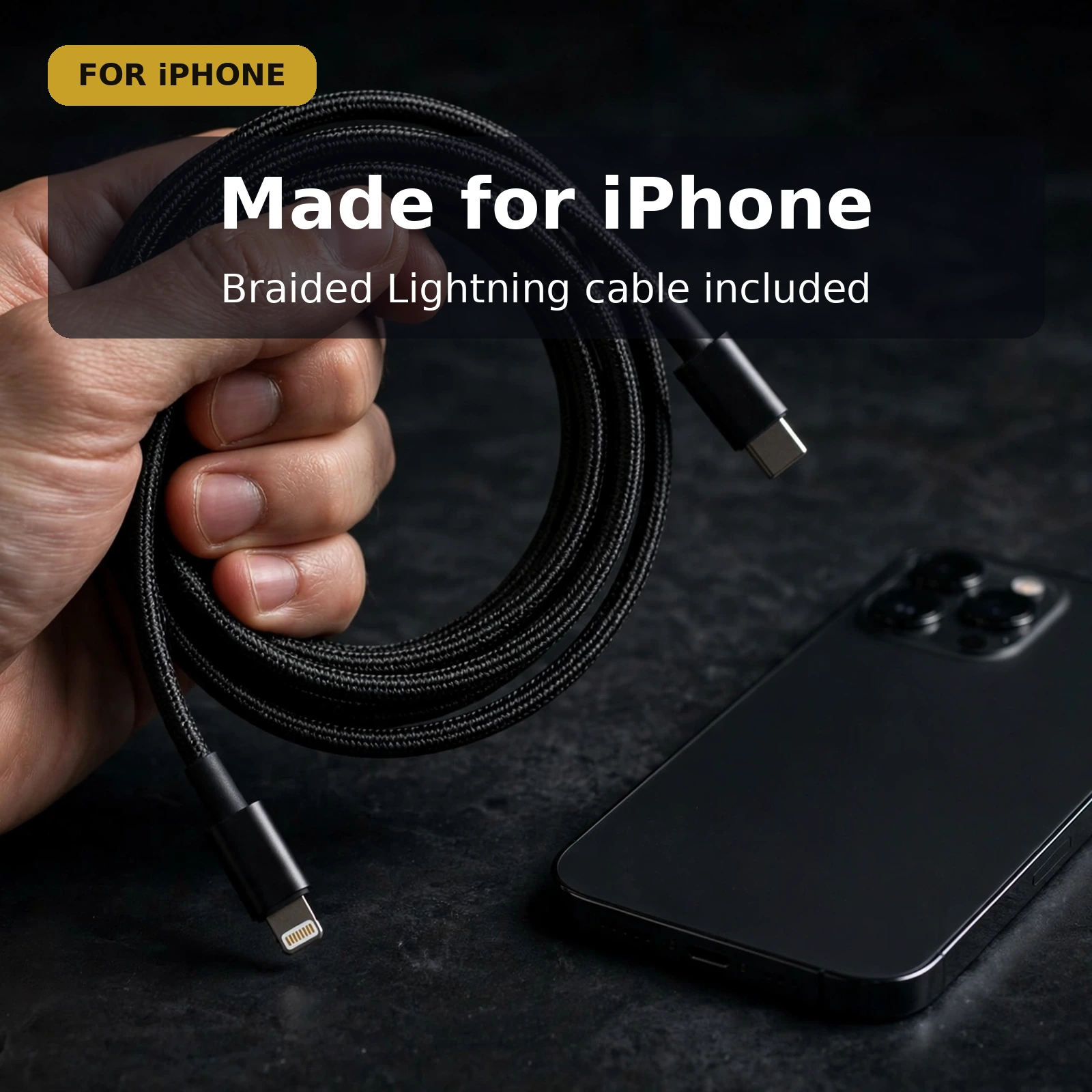 Havit ST925 made for iPhone braided Lightning cable