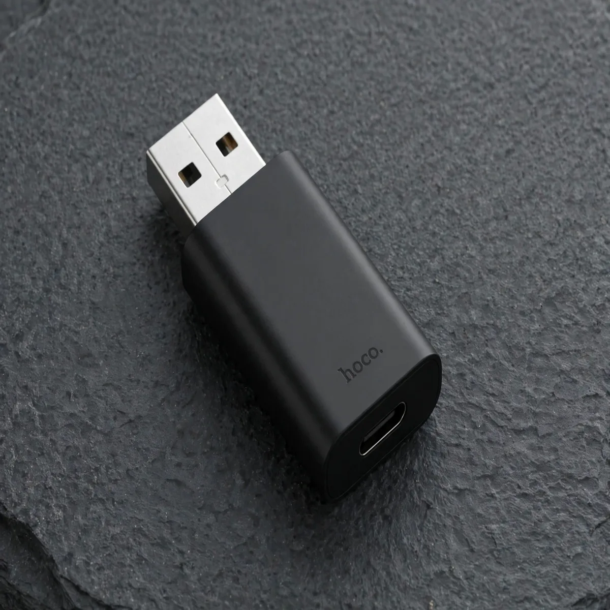 HOCO-UA17V2-FTR HOCO UA17 USB Male to Type-C Female Adapter
