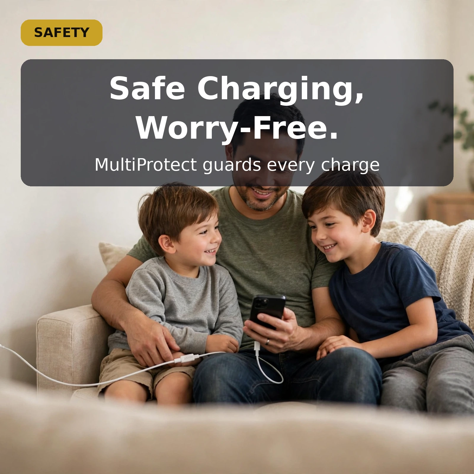 Anker PowerPort 20W charger and cable bundle