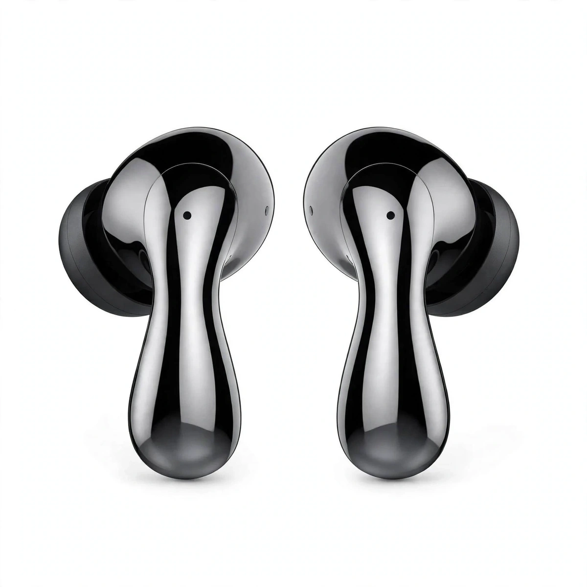 Wiwu T32 teardrop wireless earbuds pair on a white background