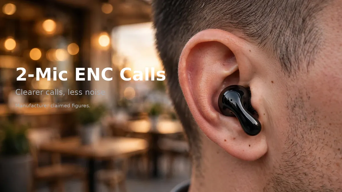 Wiwu T32 calls card: 2-mic ENC for clearer calls with less background noise
