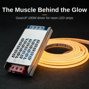 GearUP 100W NEON LED Strip Light Driver