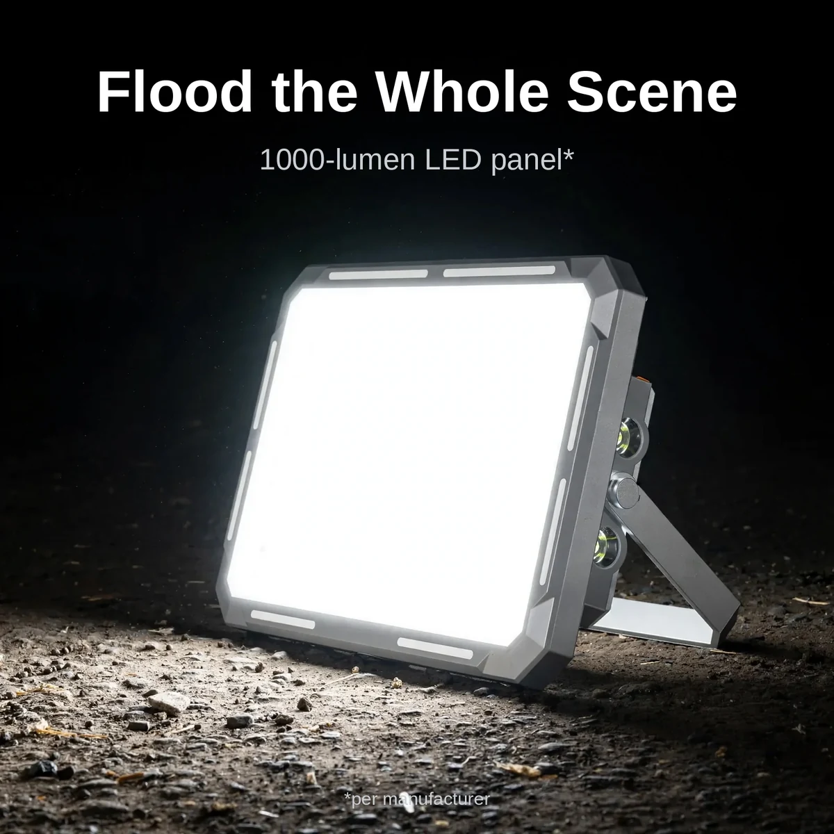 GearUP KXK-686 work light multi-LED panel front view