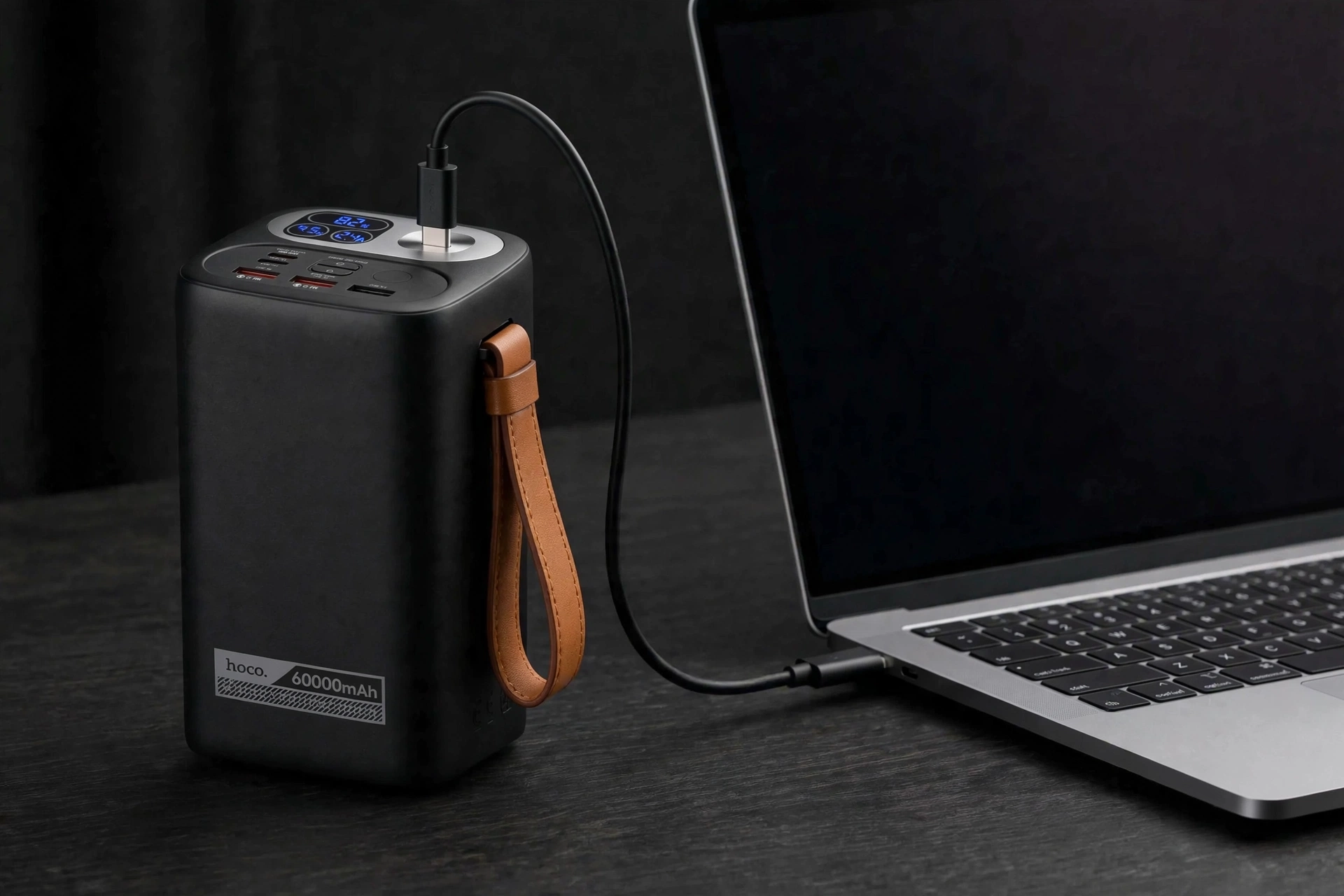 Hoco DB160 delivering 100W laptop-speed charging over Type-C