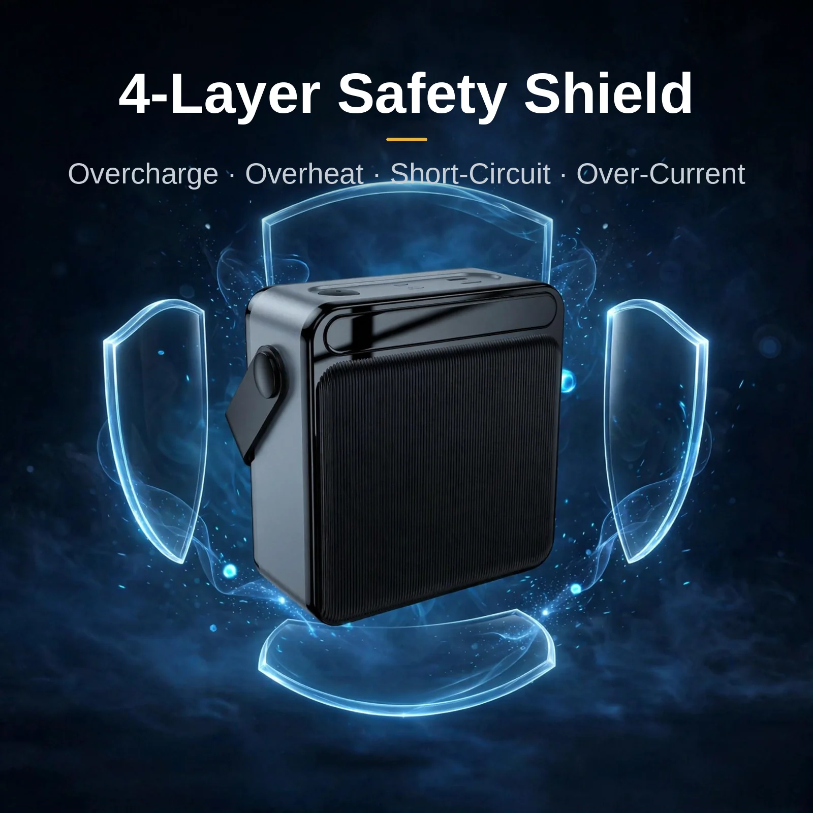 Hoco J161 4-layer safety shield — overcharge, overheat, short-circuit and over-current protection