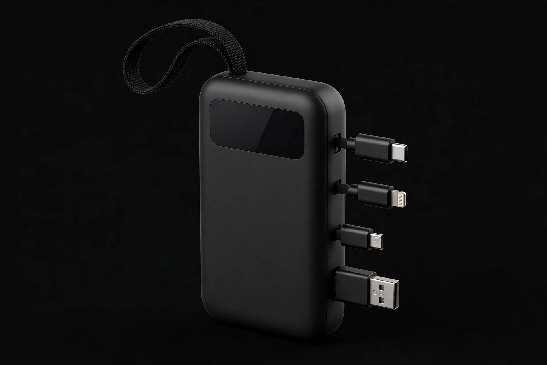 Hoco J173A power bank price – 30000mAh power bank with four built-in cables, 22.5W fast charging
