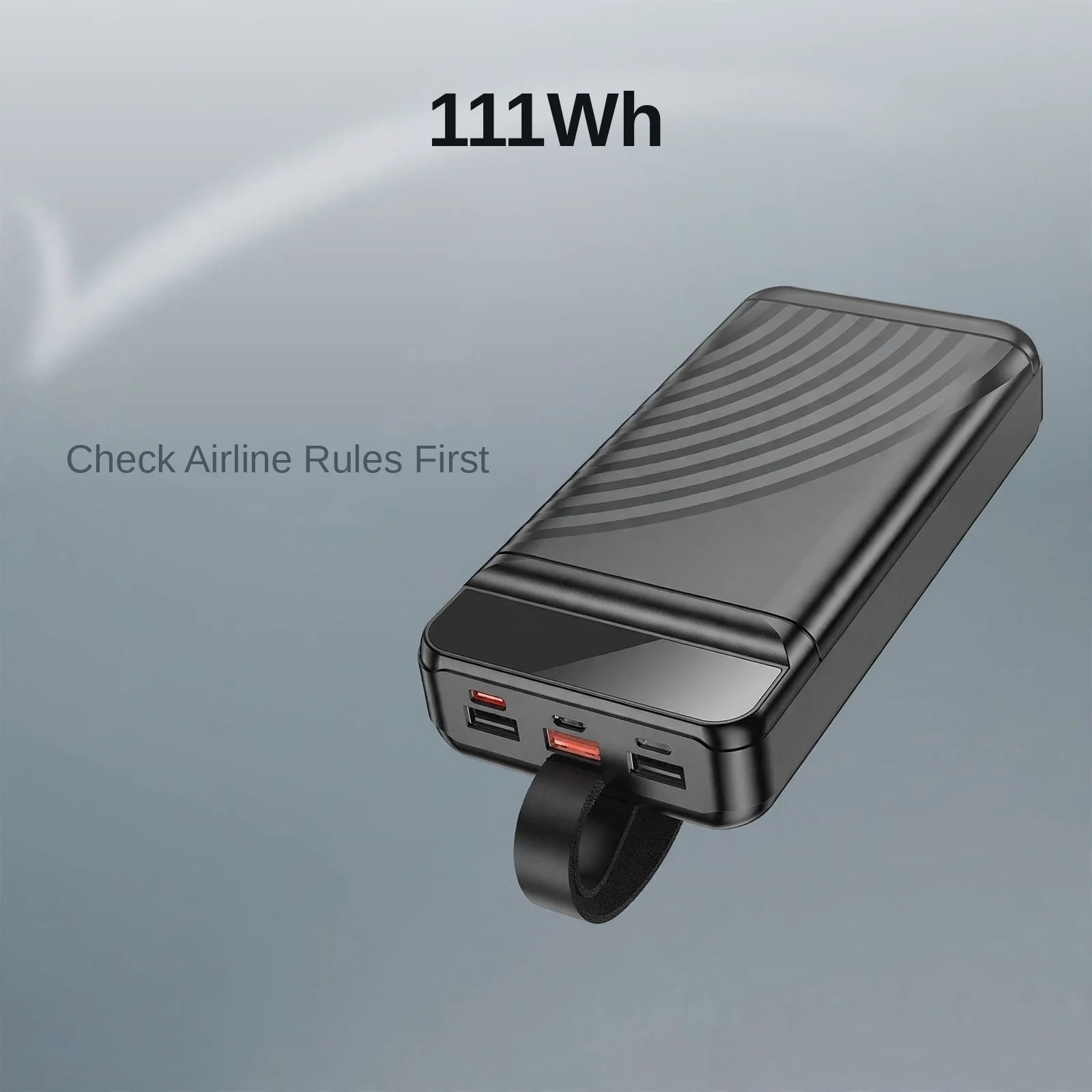 Hoco MMJ-26 111Wh capacity - check airline rules before flying
