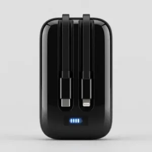 Hoco MMJ-27 10000mAh 22.5W Fast Charging Power Bank with Built-in Cables