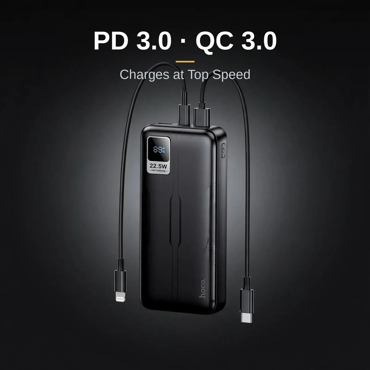 Hoco MMJ16 fast charging protocols PD 3.0 and QC 3.0