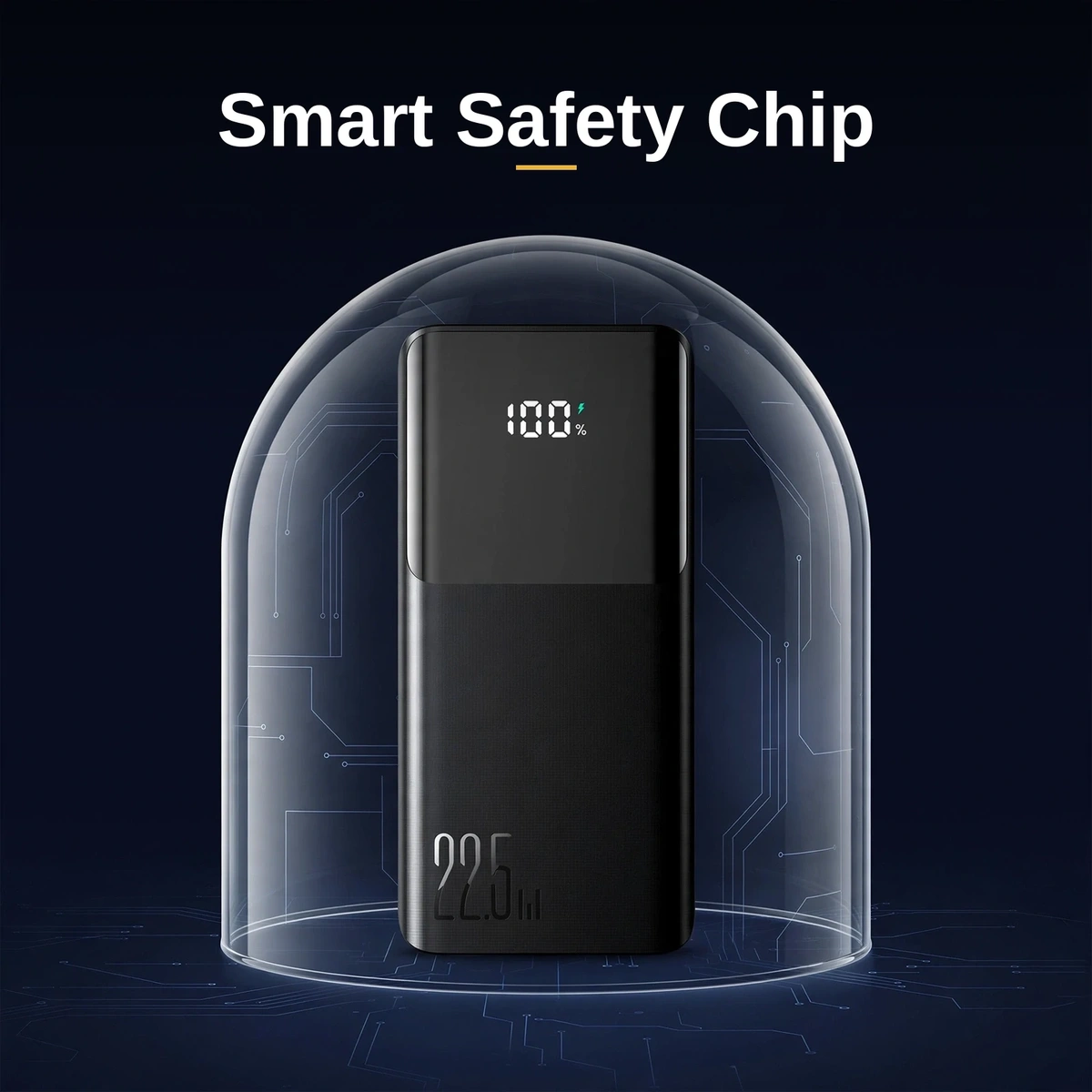 Joyroom JR-PBF19 intelligent safety chip protection for shoppers checking the Joyroom JR-PBF19 power bank price
