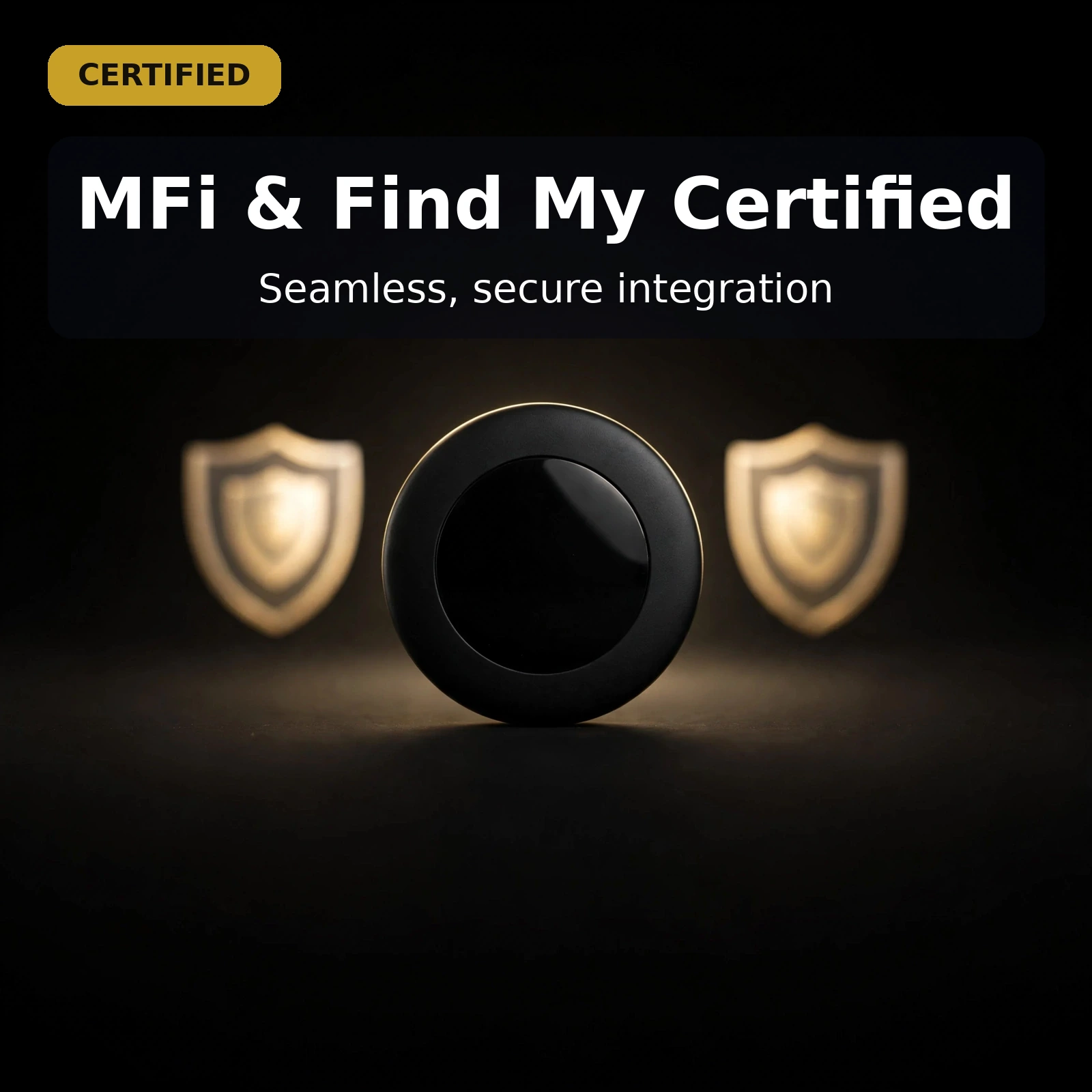 MiLi MiTag Duo MFi and Find My certified for seamless secure integration