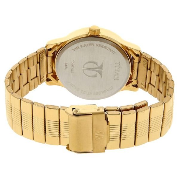 Titan Analog with Day and Date Champagne Dial Metal Strap watch for Men (NS-1580YM05) Price In Bangladesh Titan Analog with Day and Date Champagne Dial Metal Strap watch for Men (NS-1580YM05) Price In Bangladesh