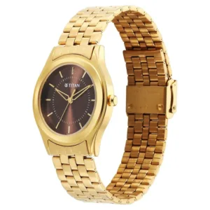 Titan Karishma Zing Quartz Analog Green Dial Stainless Steel Strap Watch For Men (1648YM06)