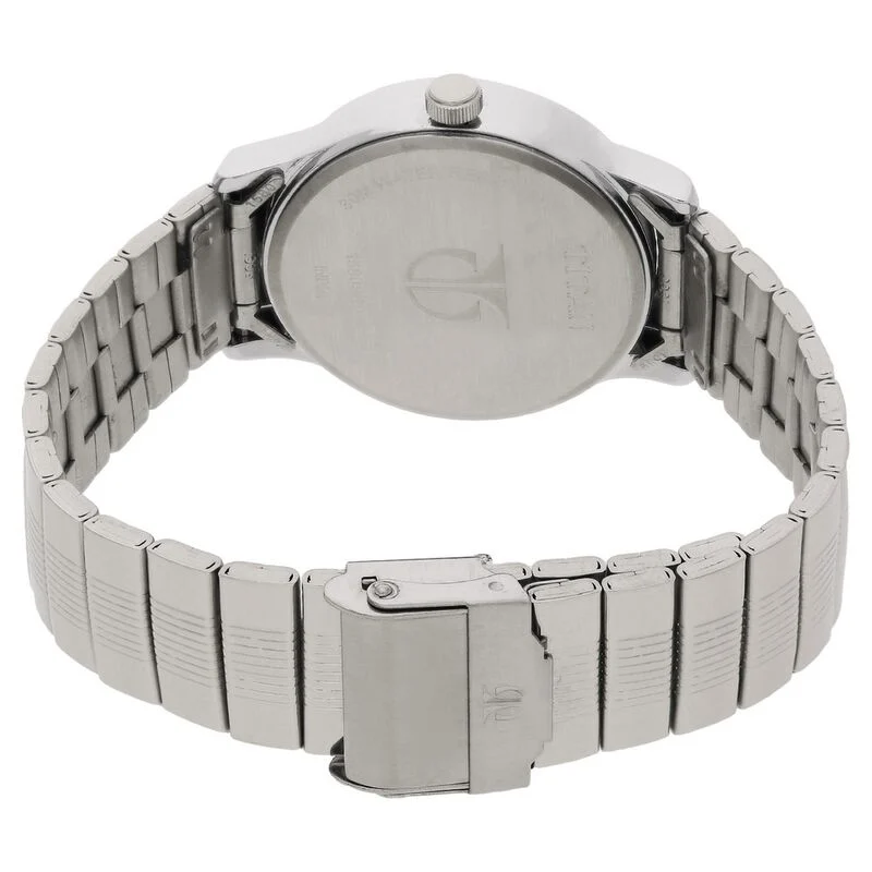 Titan Quartz NS1580SM03 Analog Silver Dial Stainless Steel Strap Watch for Men Titan Quartz NS1580SM03 Analog Silver Dial Stainless Steel Strap Watch for Men