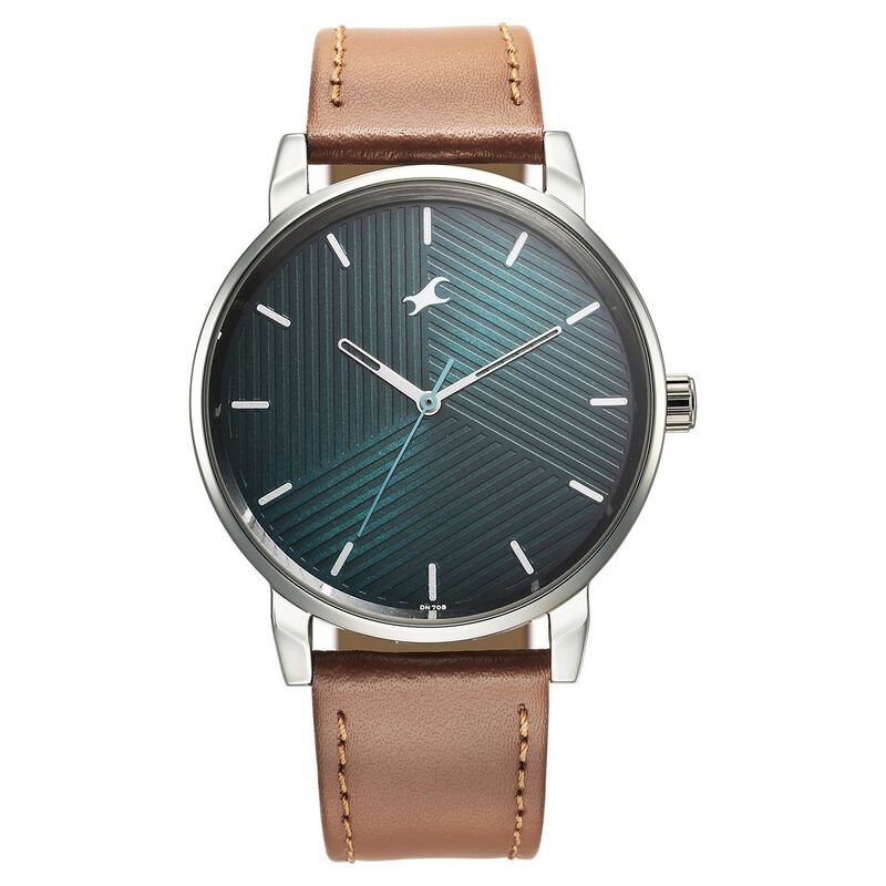 Fastrack 3278SL03 Stunners Green Dial Leather Strap Watch Fastrack 3278SL03 Stunners Green Dial Leather Strap Watch