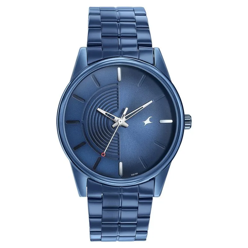 Fastrack 3305QM02 Stunnerse Quartz Analog Blue Dial With Blue Metal Strap Watch Fastrack 3305QM02 Stunnerse Quartz Analog Blue Dial With Blue Metal Strap Watch