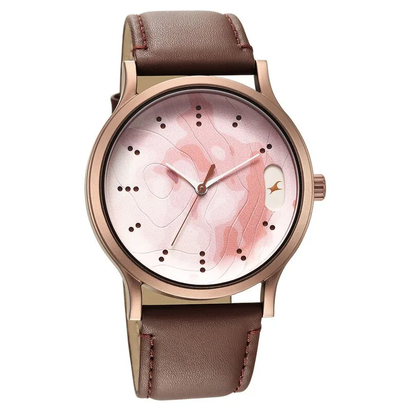 Fastrack 3296QL02 Urban Camo Brown Dial Ladies Watch Fastrack 3296QL02 Urban Camo Brown Dial Ladies Watch