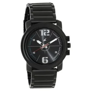 Fastrack NS3039NM02 Hitlist Quartz Analog Silver Dial Stainless Steel Strap Watch