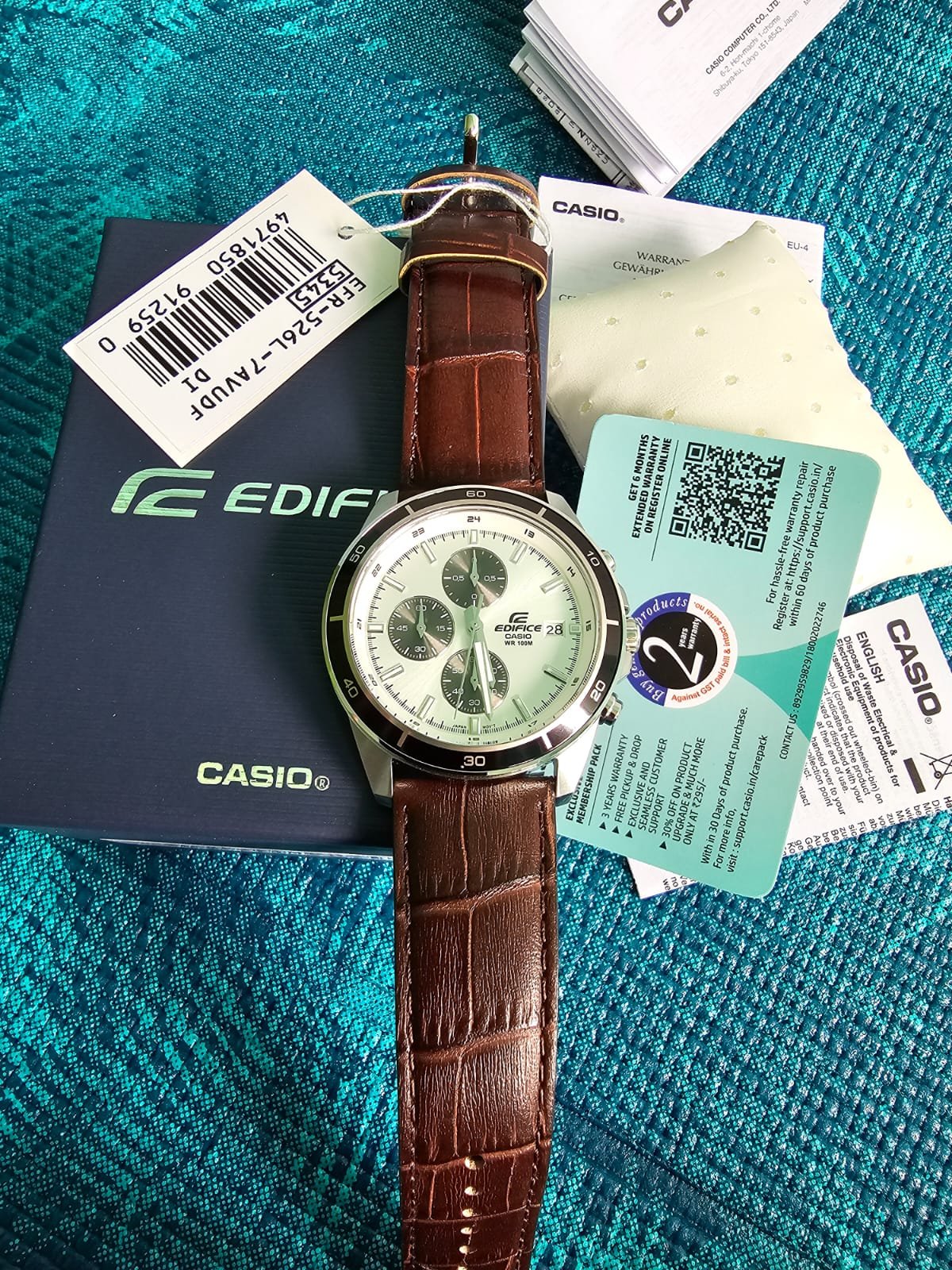 Casio Edifice EFR-526L-7AV Watch Casio Edifice EFR-526L-7AV Watch