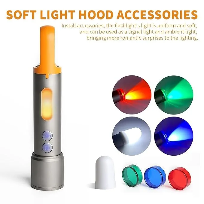 GearUP K57 Multifunctional Rechargeable Torch, Flashlight Zoomable LED Flashlight GearUP K57 Multifunctional Rechargeable Torch, Flashlight Zoomable LED Flashlight