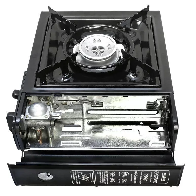 Osel Gourmet Chef Portable Single Butane Gas Stove with Case For Camping or Emergency Osel Gourmet Chef Portable Single Butane Gas Stove with Case For Camping or Emergency