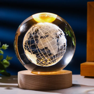 3D Crystal Ball - Globe