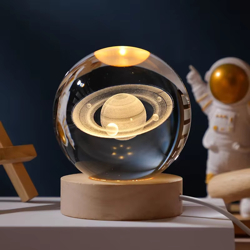 3D Crystal Ball - Saturn 3D Crystal Ball - Saturn