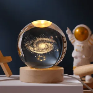 3D Crystal Ball - Galaxy