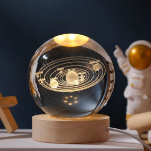 3D Crystal Ball - Solar System