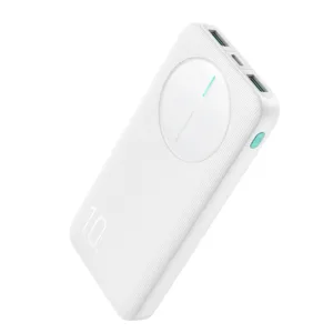 JOYROOM JR-PBF12 2.4A LED Power Bank 22.5W 10000mAh - White