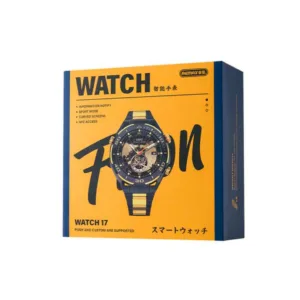 Remax Watch 17 Bluetooth calling Smartwatch (Black/Gold)