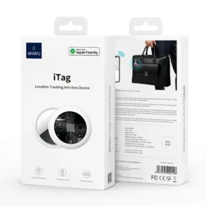 WiWU iTag Anti-Lost Smart Location Tracker - Black